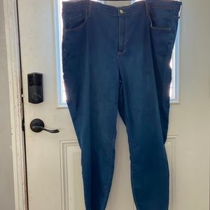 Plus size jeans
